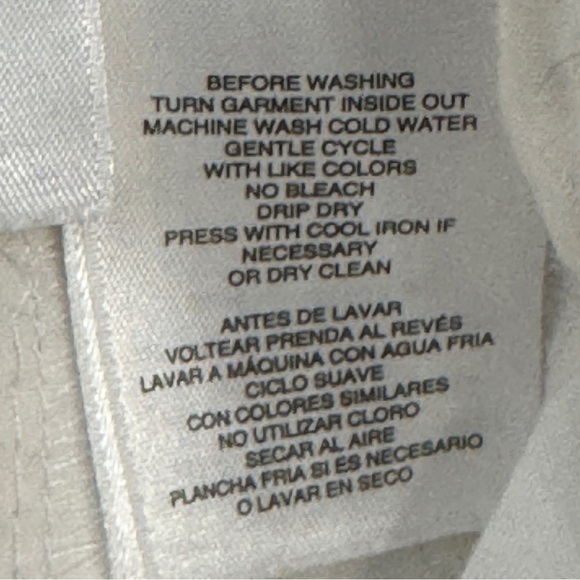 Anne Klein Lace Hem Cropped Pants Size 6 - Picture 5 of 7